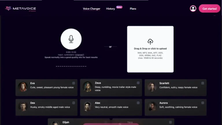 Metavoice – інструмент, що допоможе змінити голос