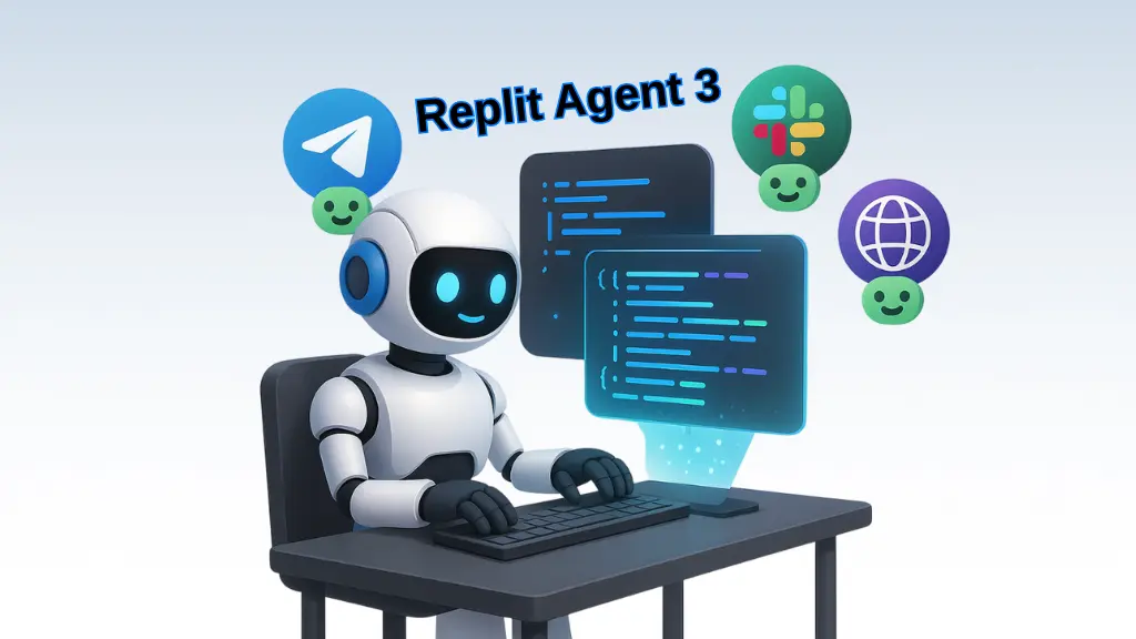 Replit Agent 3 – автоматизація на основі ШІ для ботів і додатків