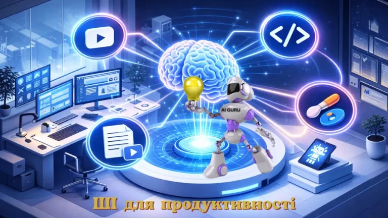 ШІ для продуктивності: як заощадити час та зростити ефективність