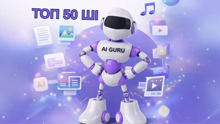 😎 Топ 50 ШІ Інструментів. Зберігайте…