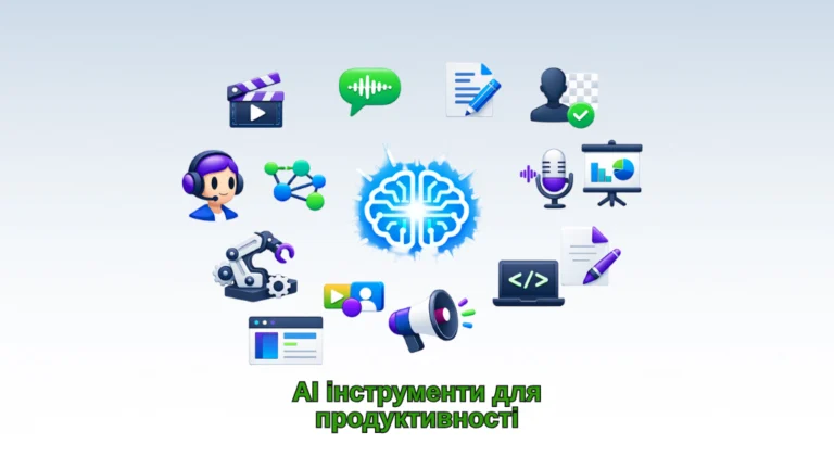 AI інструменти для продуктивності, Які Змінять Ваш Робочий Процес